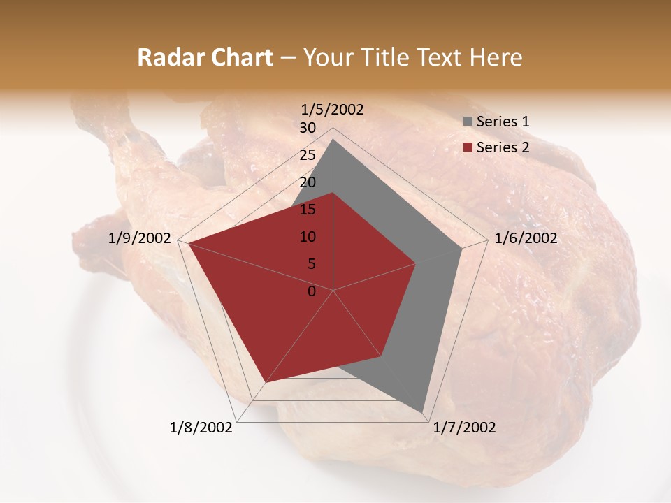 Grill Cock Dish PowerPoint Template