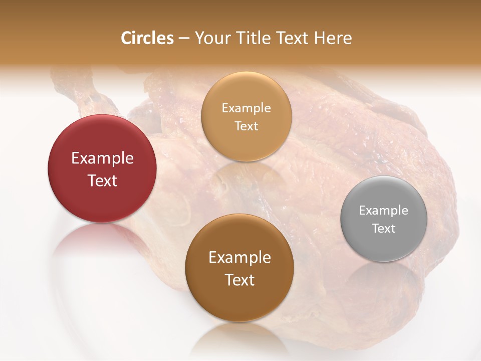 Grill Cock Dish PowerPoint Template