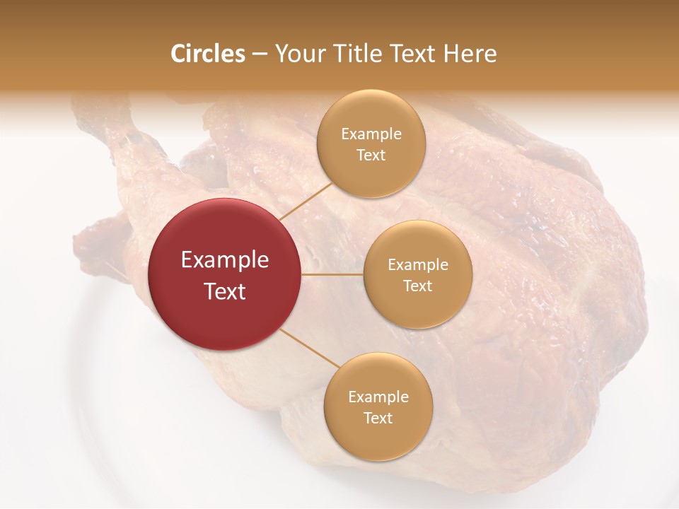 Grill Cock Dish PowerPoint Template