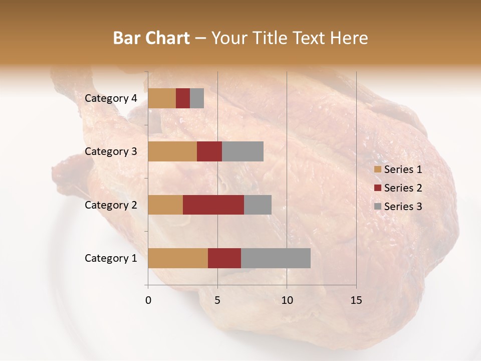 Grill Cock Dish PowerPoint Template