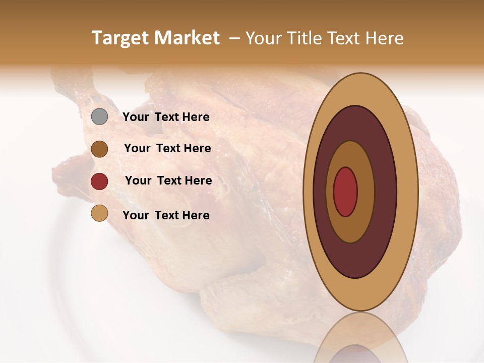 Grill Cock Dish PowerPoint Template