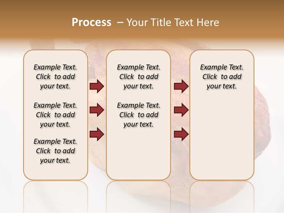 Grill Cock Dish PowerPoint Template