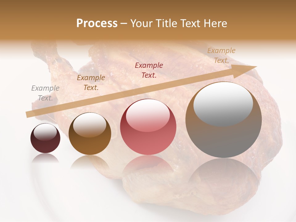 Grill Cock Dish PowerPoint Template