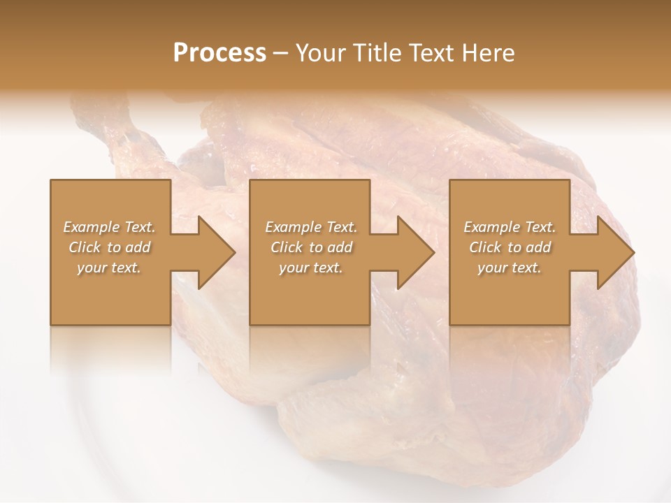 Grill Cock Dish PowerPoint Template