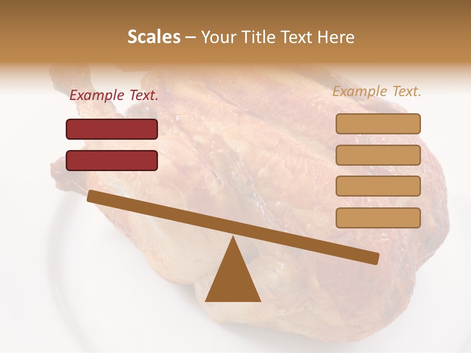 Grill Cock Dish PowerPoint Template