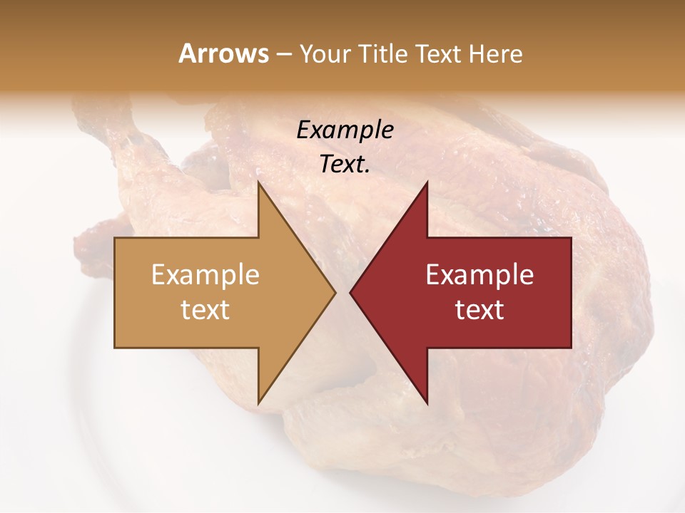 Grill Cock Dish PowerPoint Template