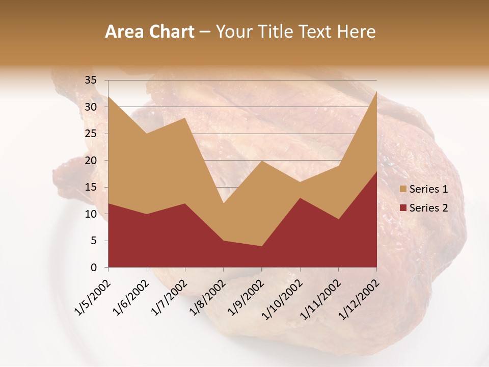 Grill Cock Dish PowerPoint Template