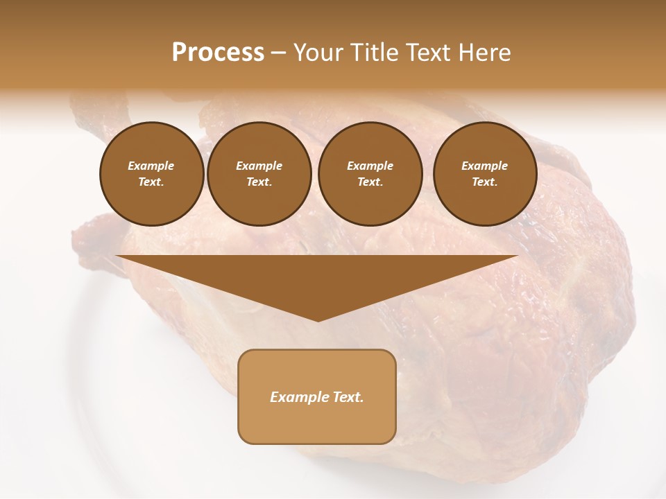 Grill Cock Dish PowerPoint Template