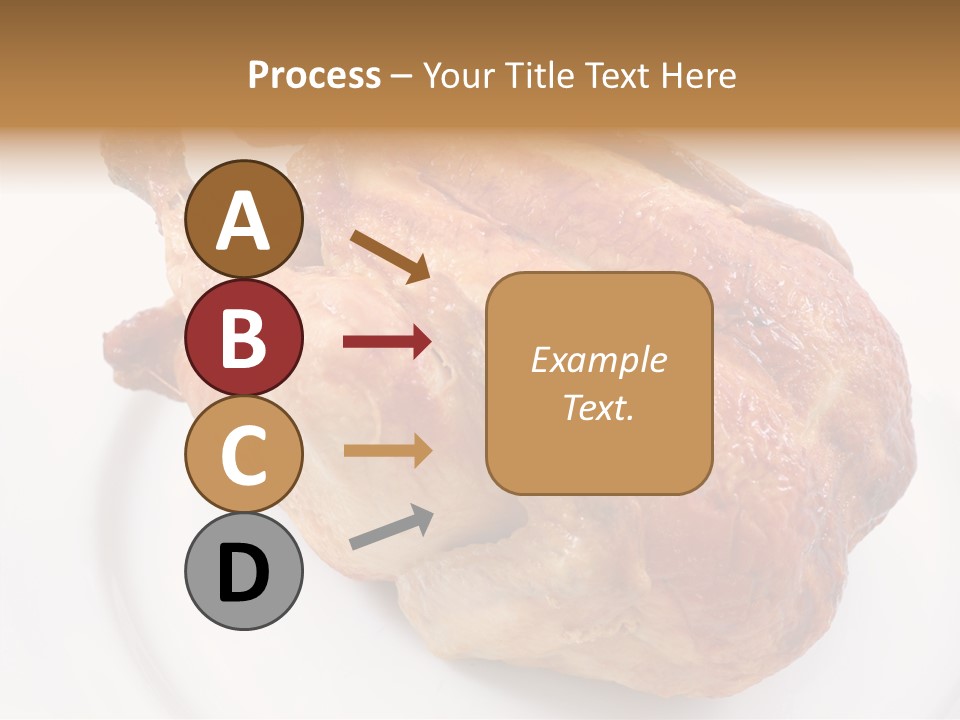 Grill Cock Dish PowerPoint Template