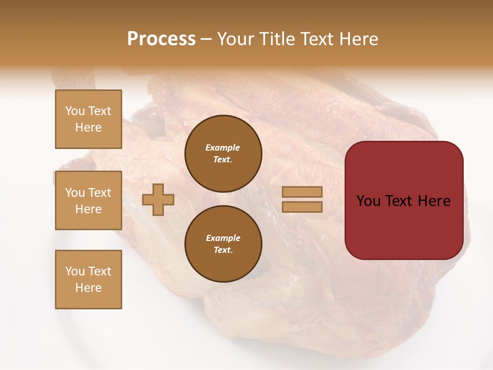 Grill Cock Dish PowerPoint Template