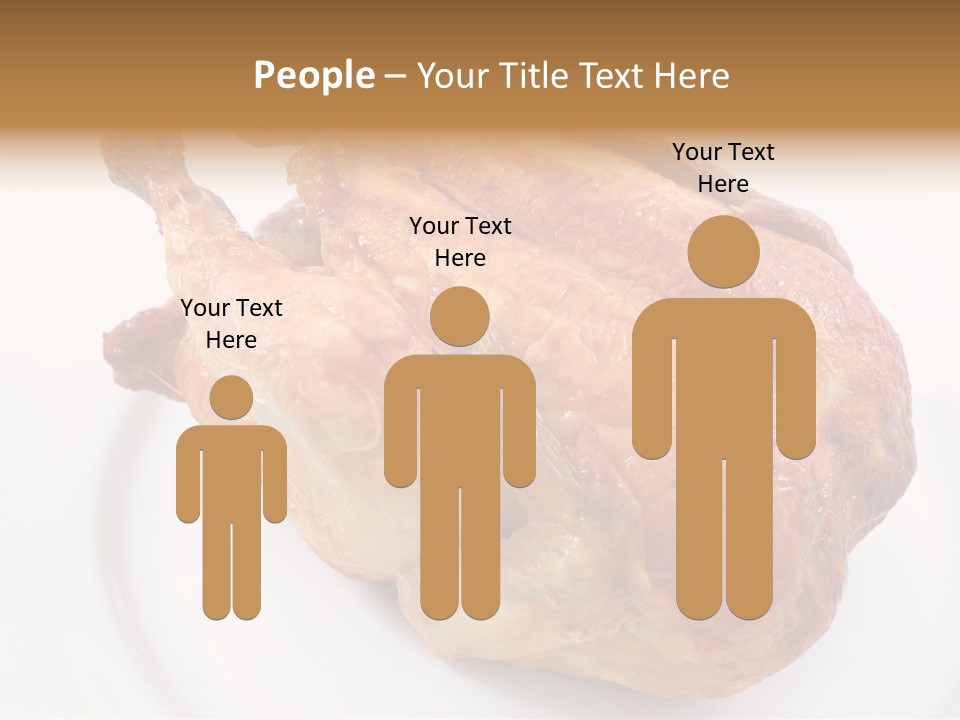 Grill Cock Dish PowerPoint Template
