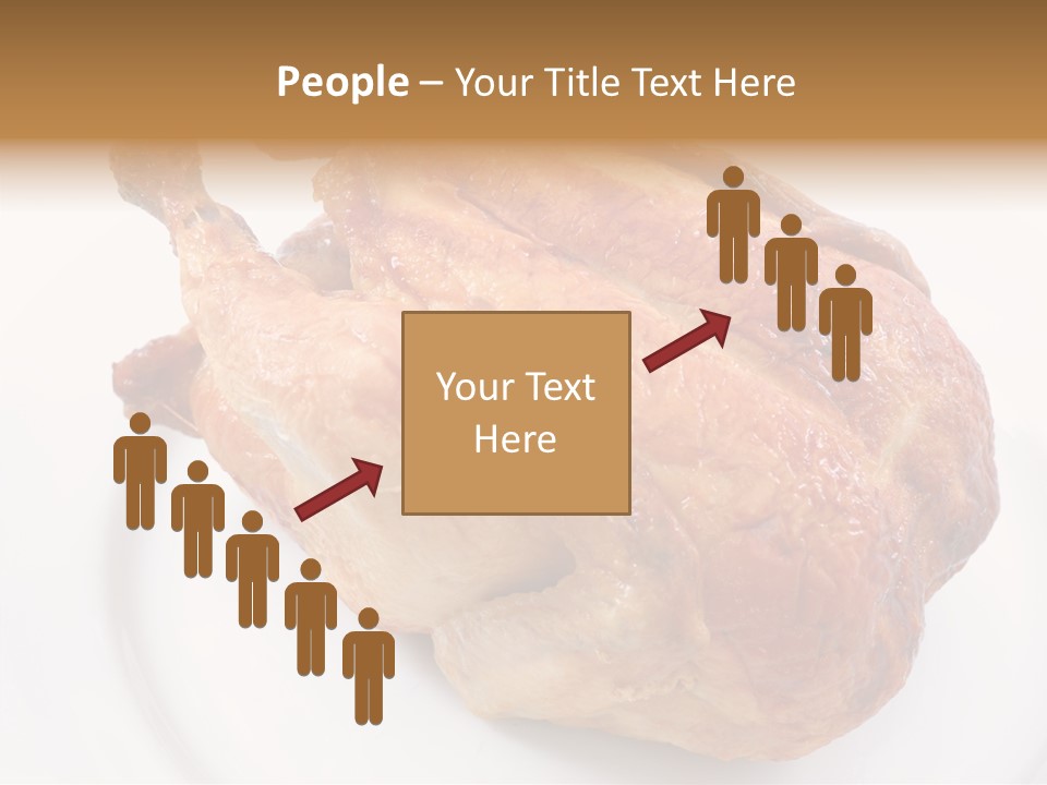 Grill Cock Dish PowerPoint Template