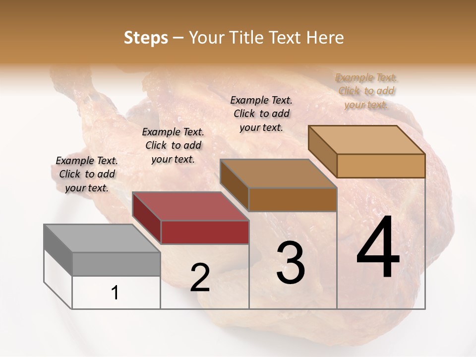 Grill Cock Dish PowerPoint Template