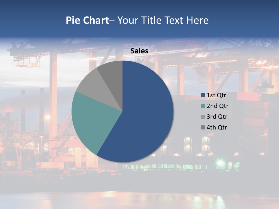 Freight Logistics Container PowerPoint Template