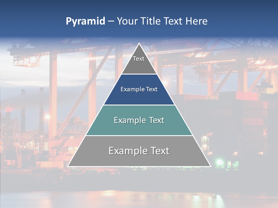 Freight Logistics Container PowerPoint Template
