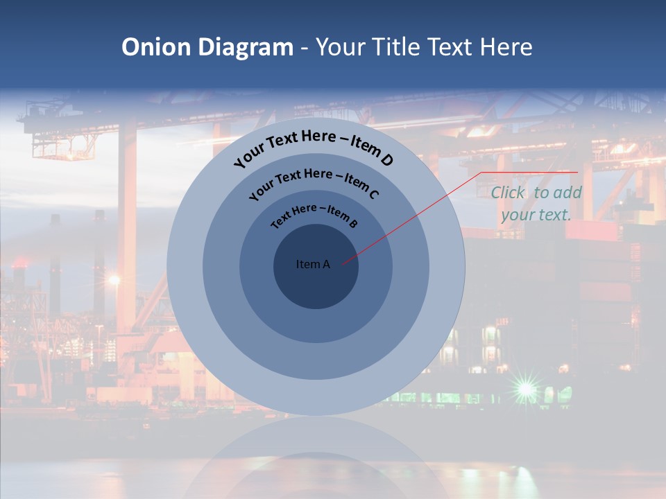 Freight Logistics Container PowerPoint Template