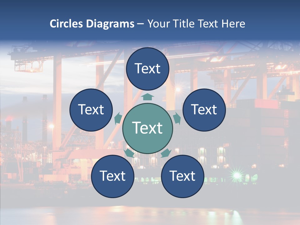 Freight Logistics Container PowerPoint Template