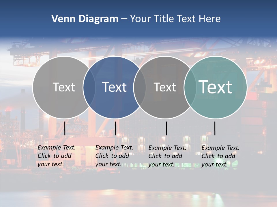 Freight Logistics Container PowerPoint Template