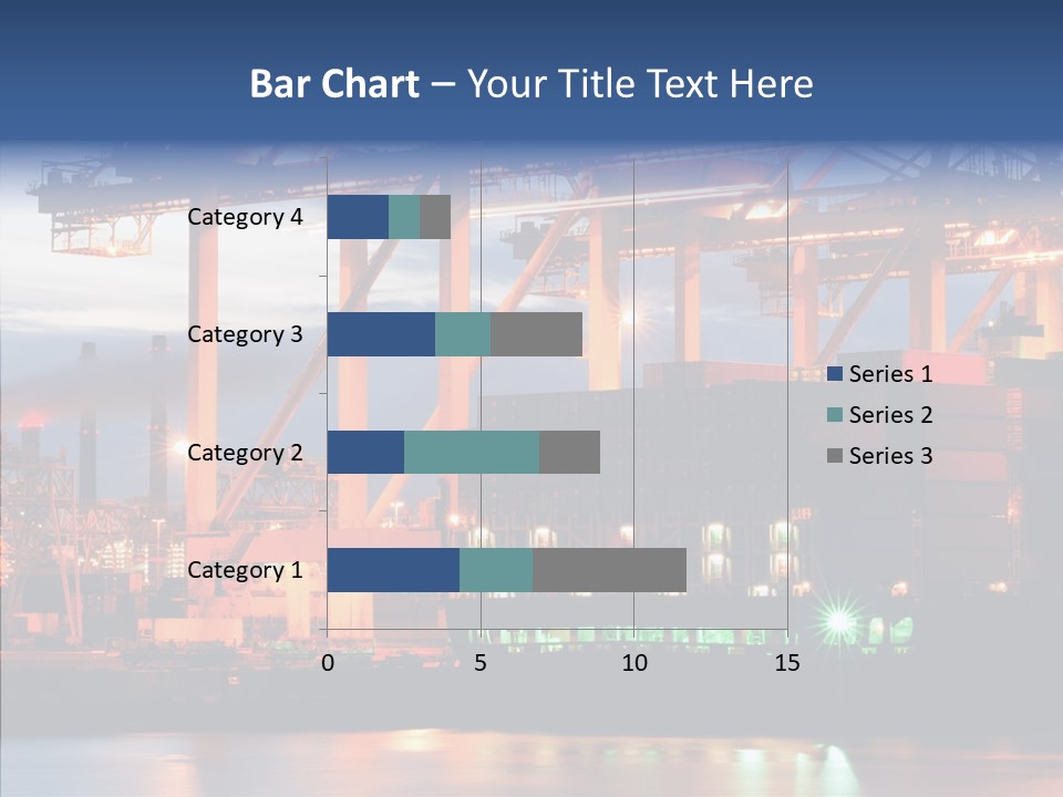 Freight Logistics Container PowerPoint Template