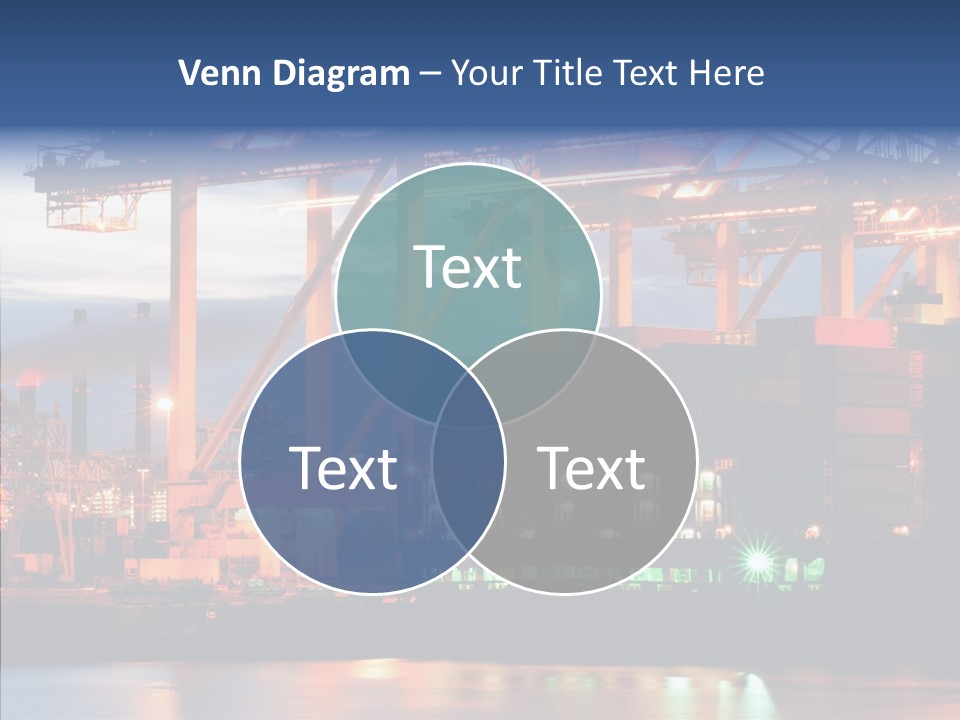Freight Logistics Container PowerPoint Template