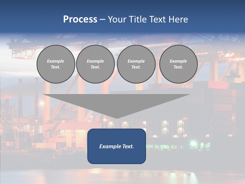 Freight Logistics Container PowerPoint Template