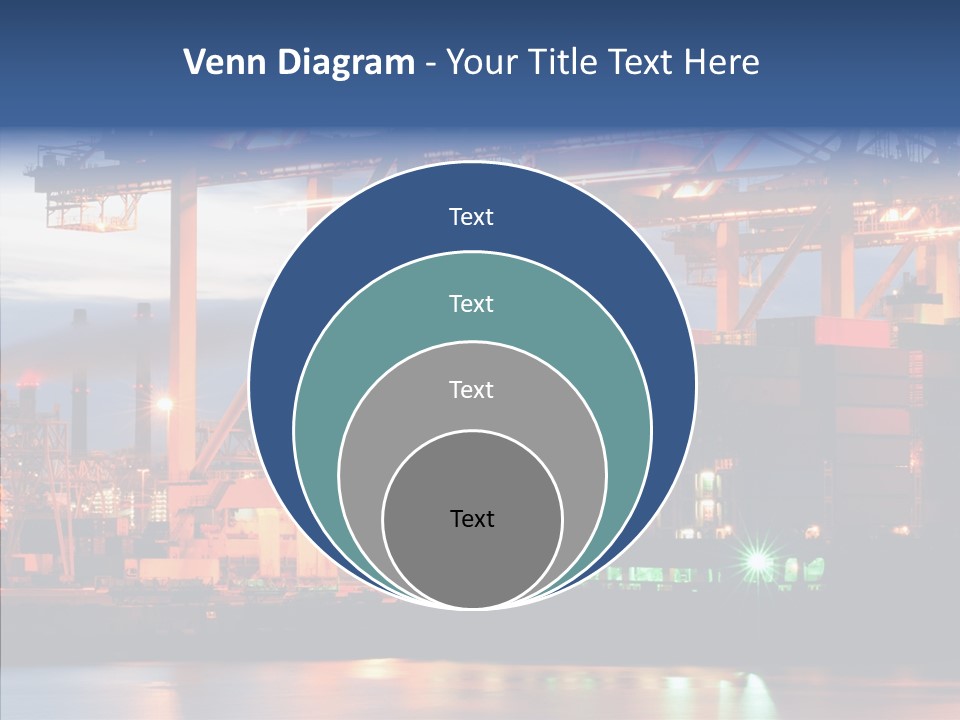 Freight Logistics Container PowerPoint Template
