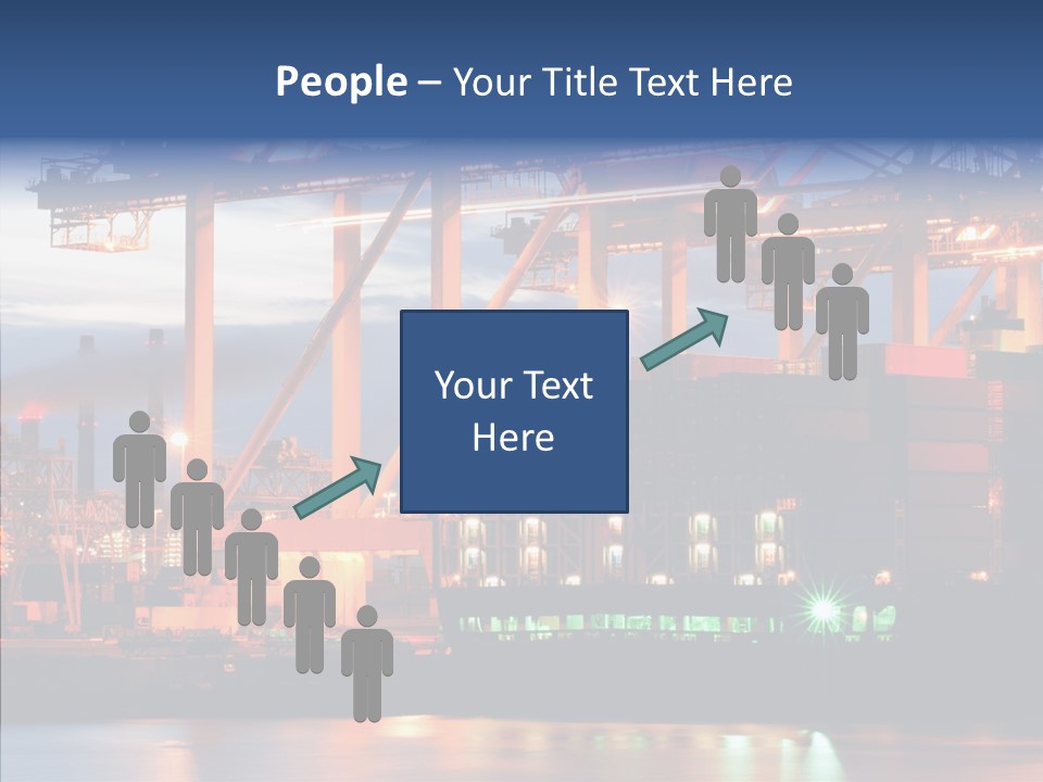 Freight Logistics Container PowerPoint Template