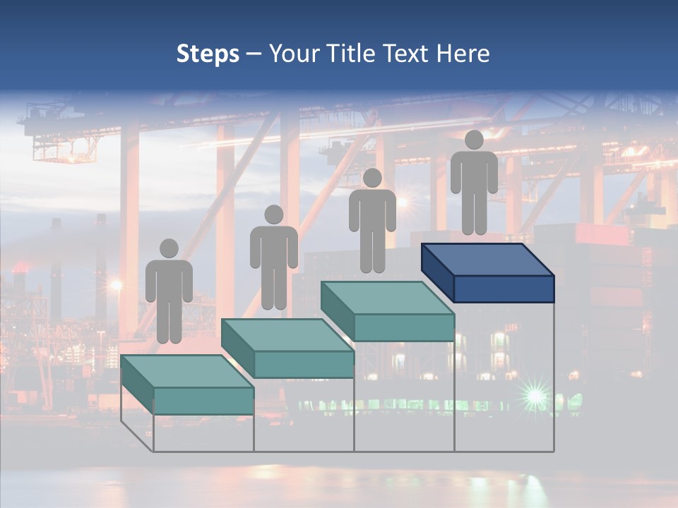 Freight Logistics Container PowerPoint Template