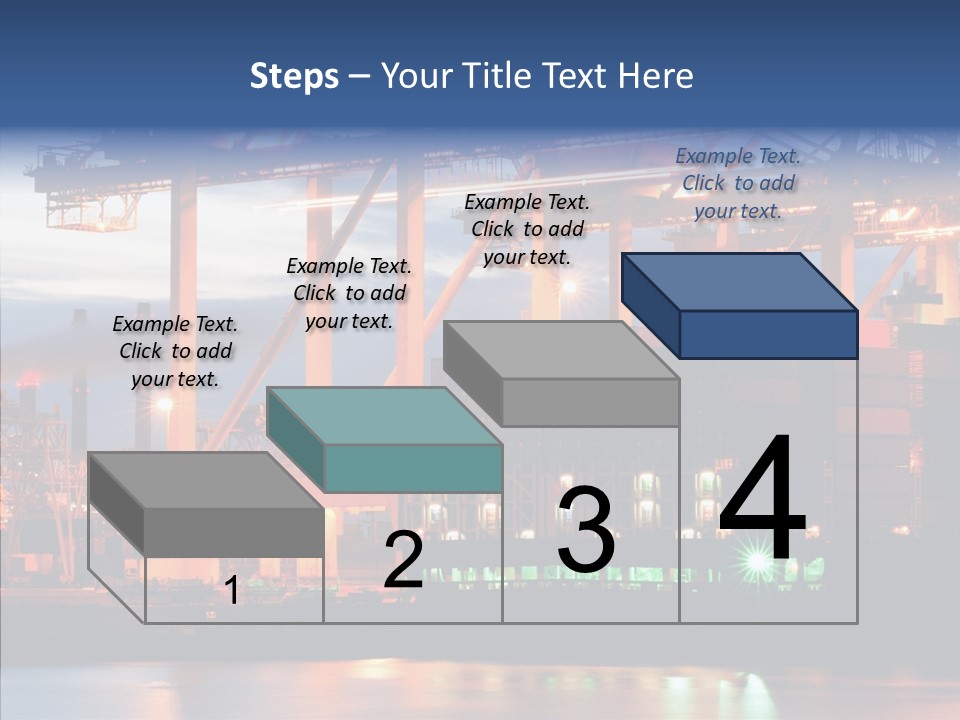 Freight Logistics Container PowerPoint Template