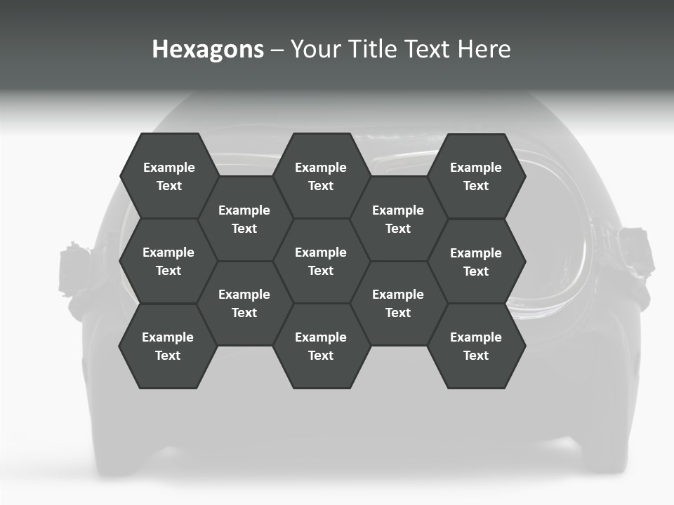 Goggles Black Speed PowerPoint Template