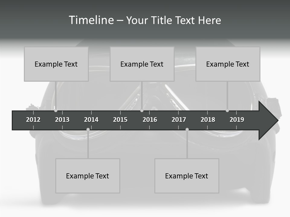 Goggles Black Speed PowerPoint Template