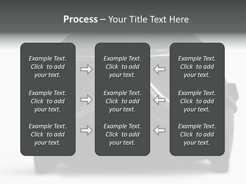 Goggles Black Speed PowerPoint Template
