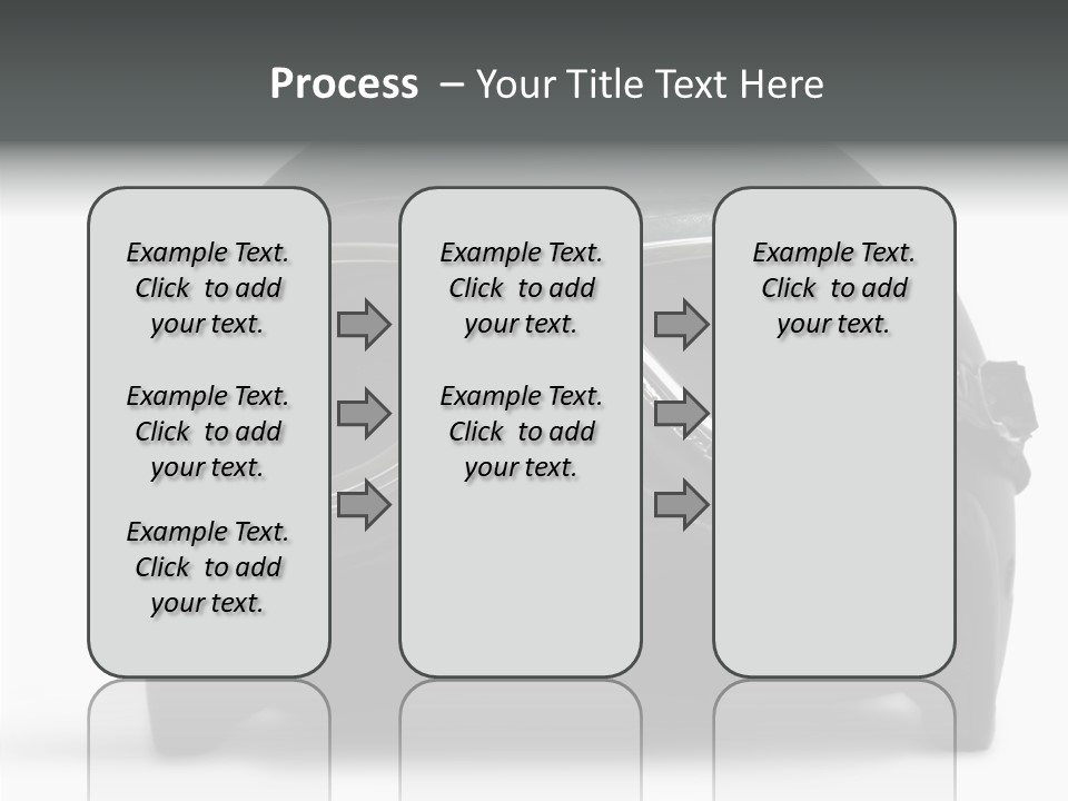 Goggles Black Speed PowerPoint Template