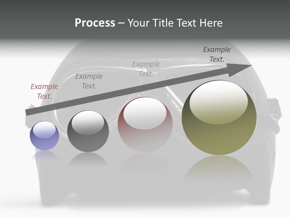 Goggles Black Speed PowerPoint Template