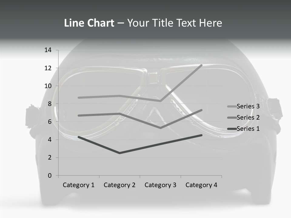 Goggles Black Speed PowerPoint Template