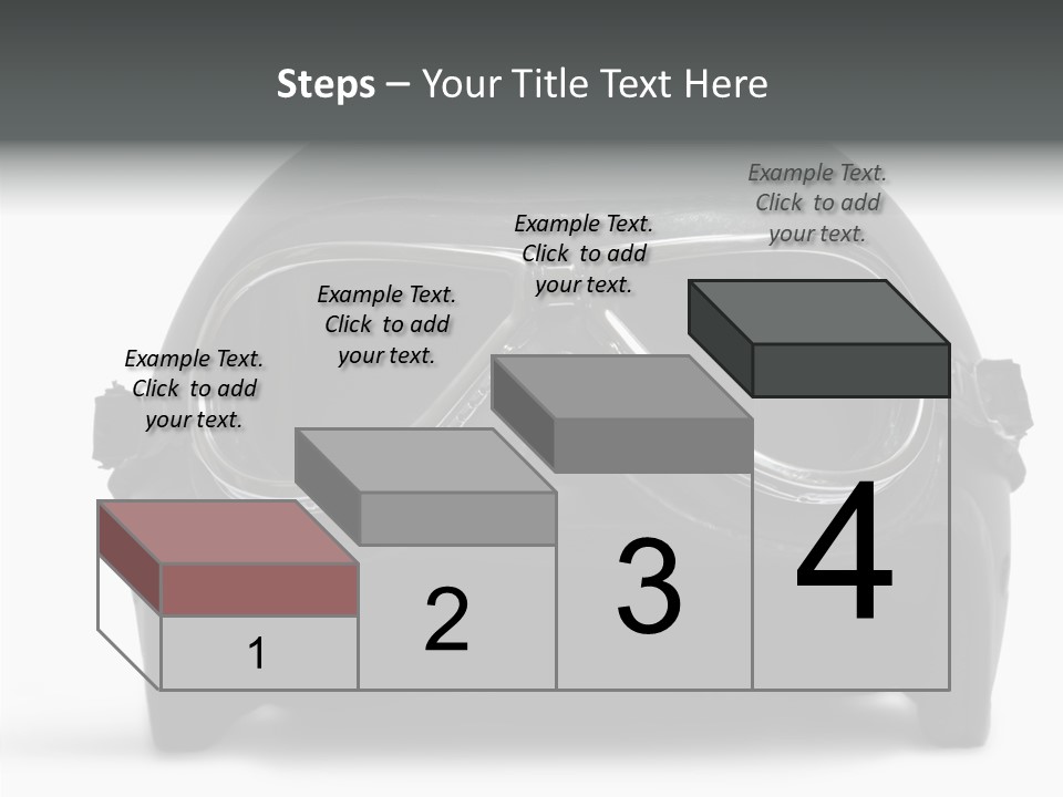 Goggles Black Speed PowerPoint Template