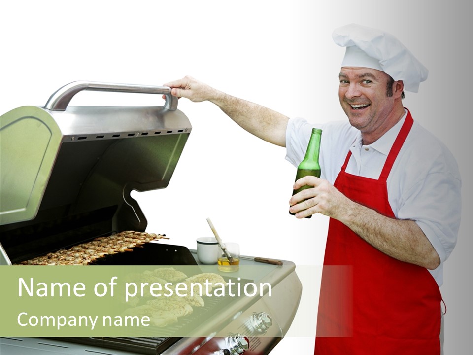 Background Propane Drink PowerPoint Template