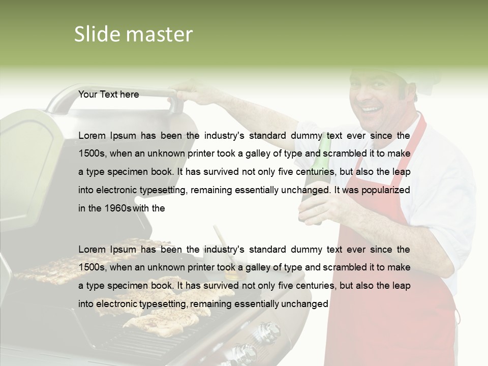 Background Propane Drink PowerPoint Template