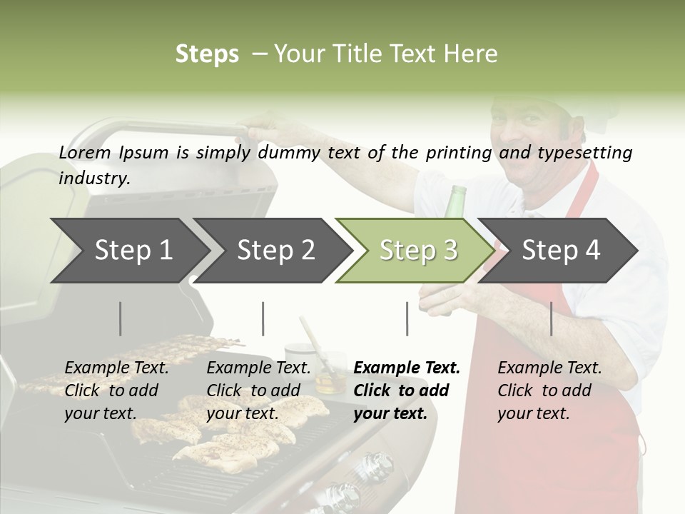 Background Propane Drink PowerPoint Template