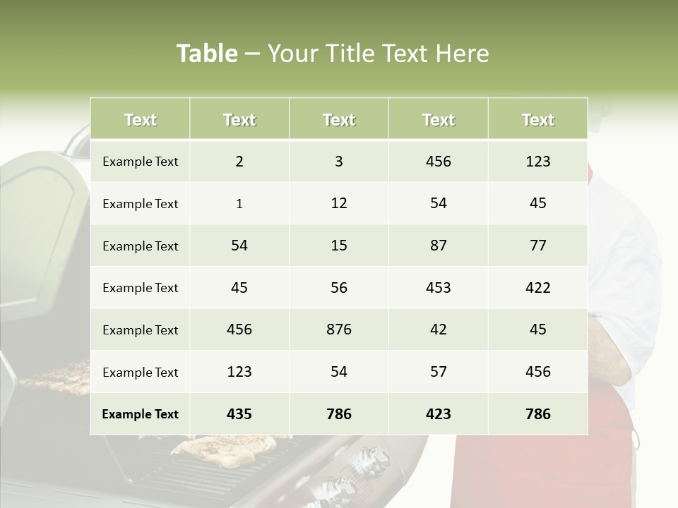 Background Propane Drink PowerPoint Template
