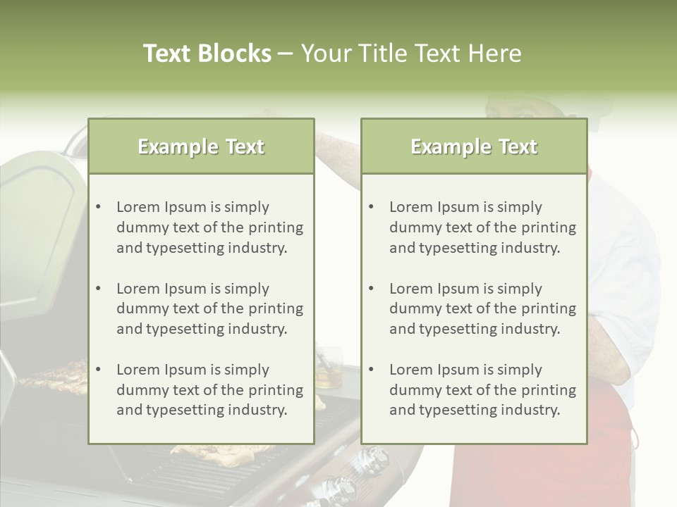 Background Propane Drink PowerPoint Template
