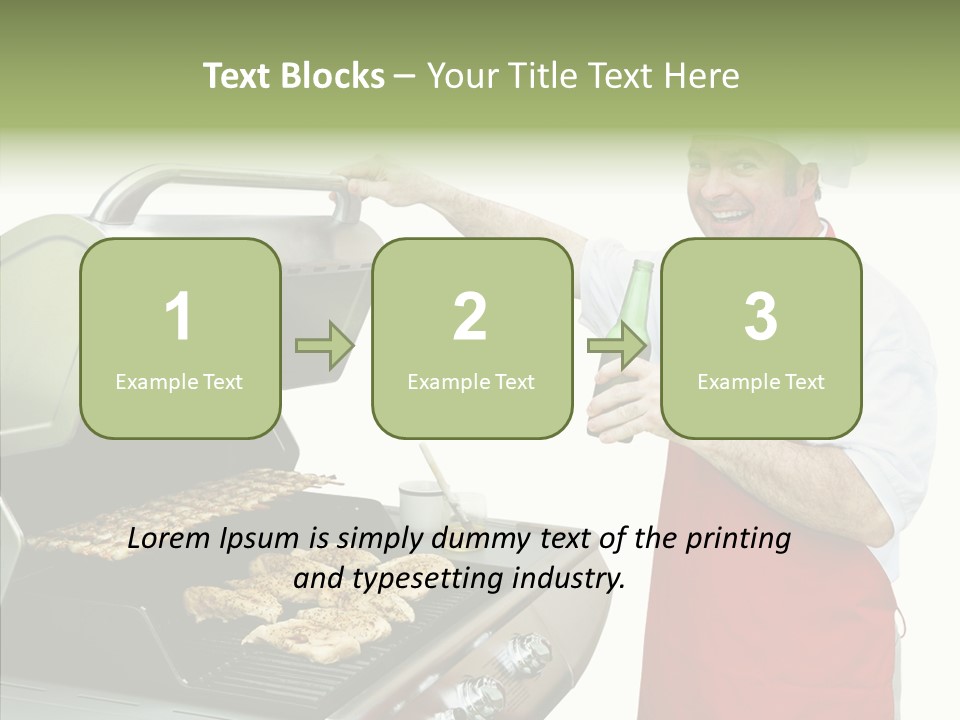 Background Propane Drink PowerPoint Template