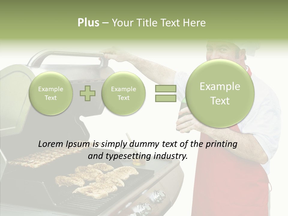 Background Propane Drink PowerPoint Template