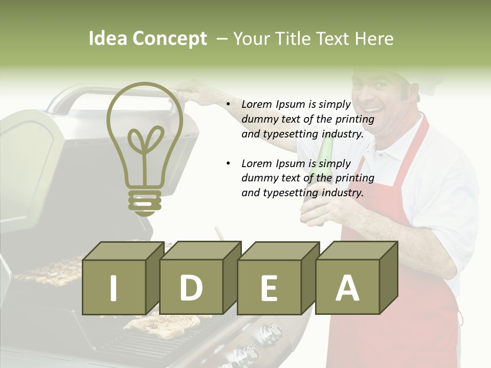 Background Propane Drink PowerPoint Template