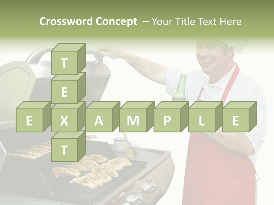 Background Propane Drink PowerPoint Template