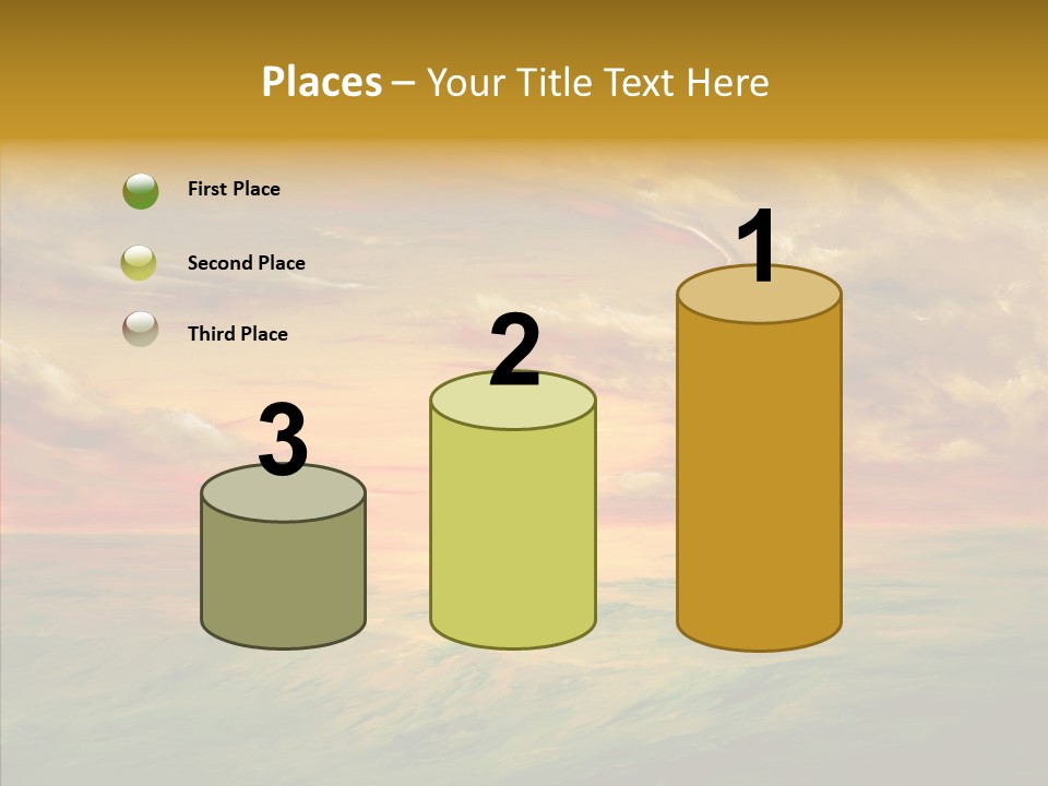 America Tourism Pool PowerPoint Template