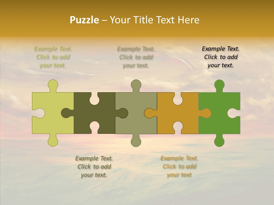 America Tourism Pool PowerPoint Template