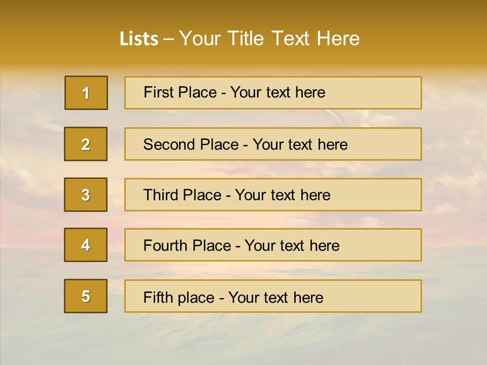 America Tourism Pool PowerPoint Template