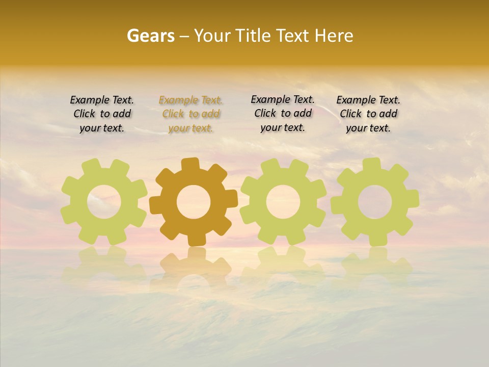 America Tourism Pool PowerPoint Template