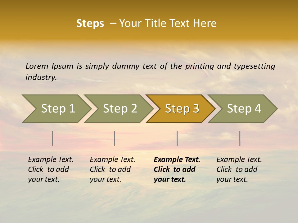 America Tourism Pool PowerPoint Template